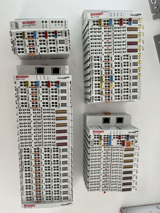 PLC (PC) industrial CX2020, Beckhoff EK 1100 EtherCAT, I/O Series