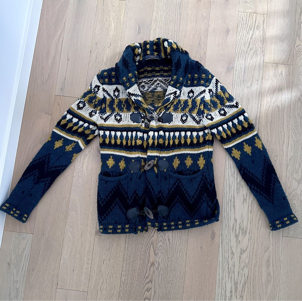 Pulover Zara Barbati M foarte gros