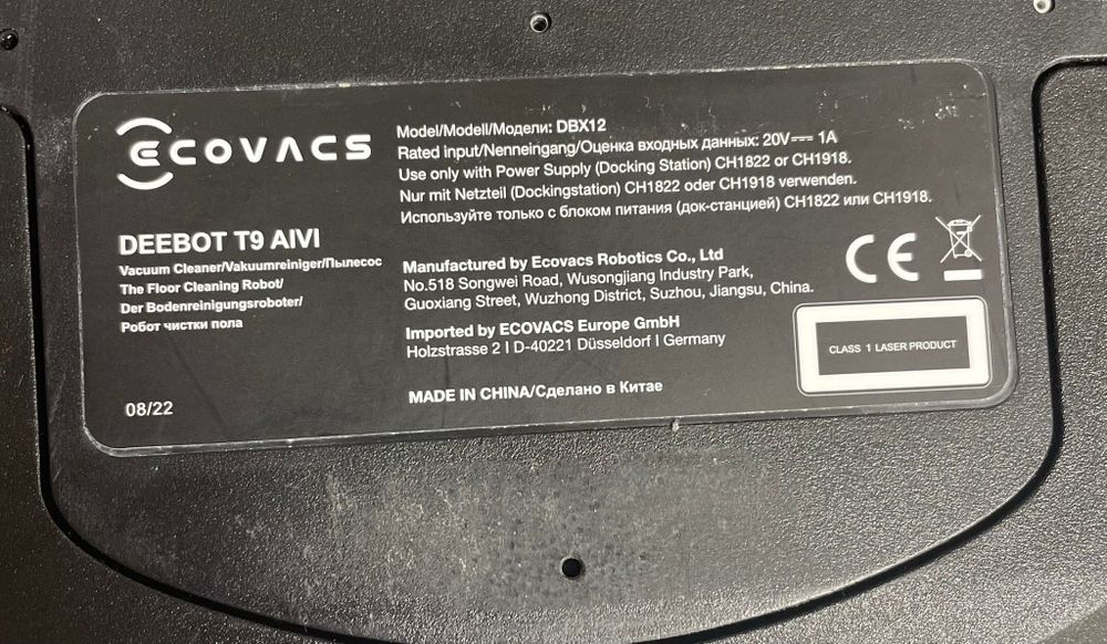Rebot Deebot T9 AIVI Aspirator-Mop