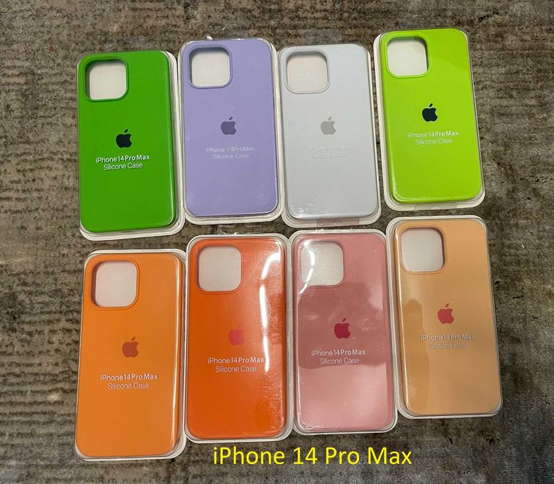 Husa iPhone 15 Pro  14 Pro Max SILICON - Folie Sticla 3D