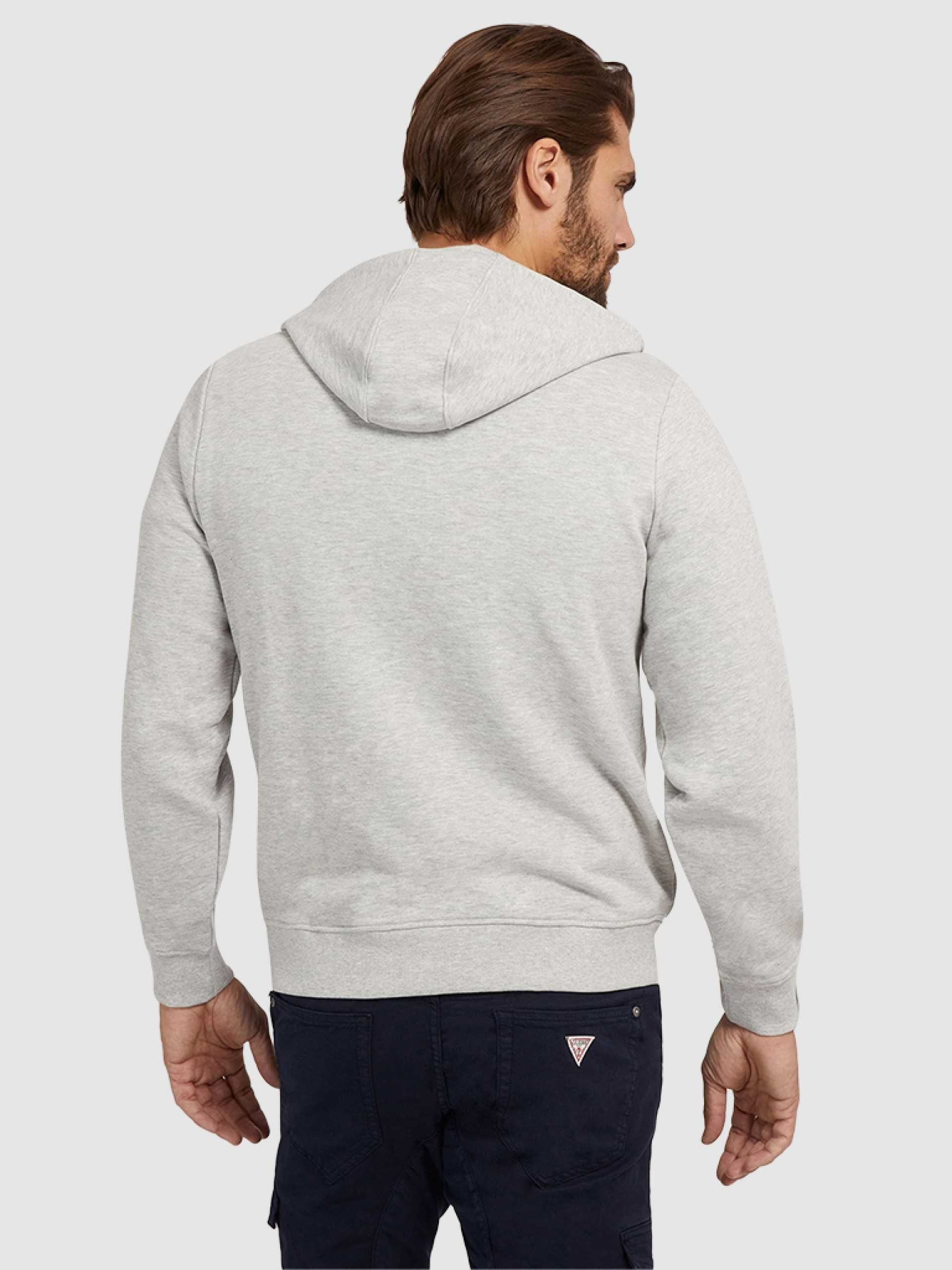 Нов  мъжки суичър на GUESS , ХЛ размер , Sweatshirt Man Grey Guess XL