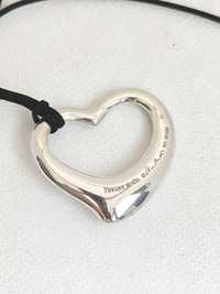 Tiffany&Co Elsa Peretti Open Heart colier argint original