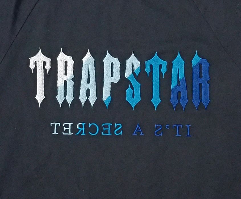 TRAPSTAR T-Shirt оригинална тениска M памучна фланелка черна