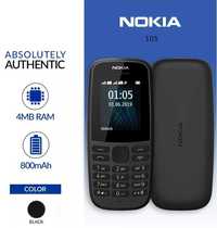 НОВ! Nokia 105 Dual Sim / BG menu / 24м. Гаранция!