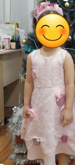 Платье конфетки с ободком