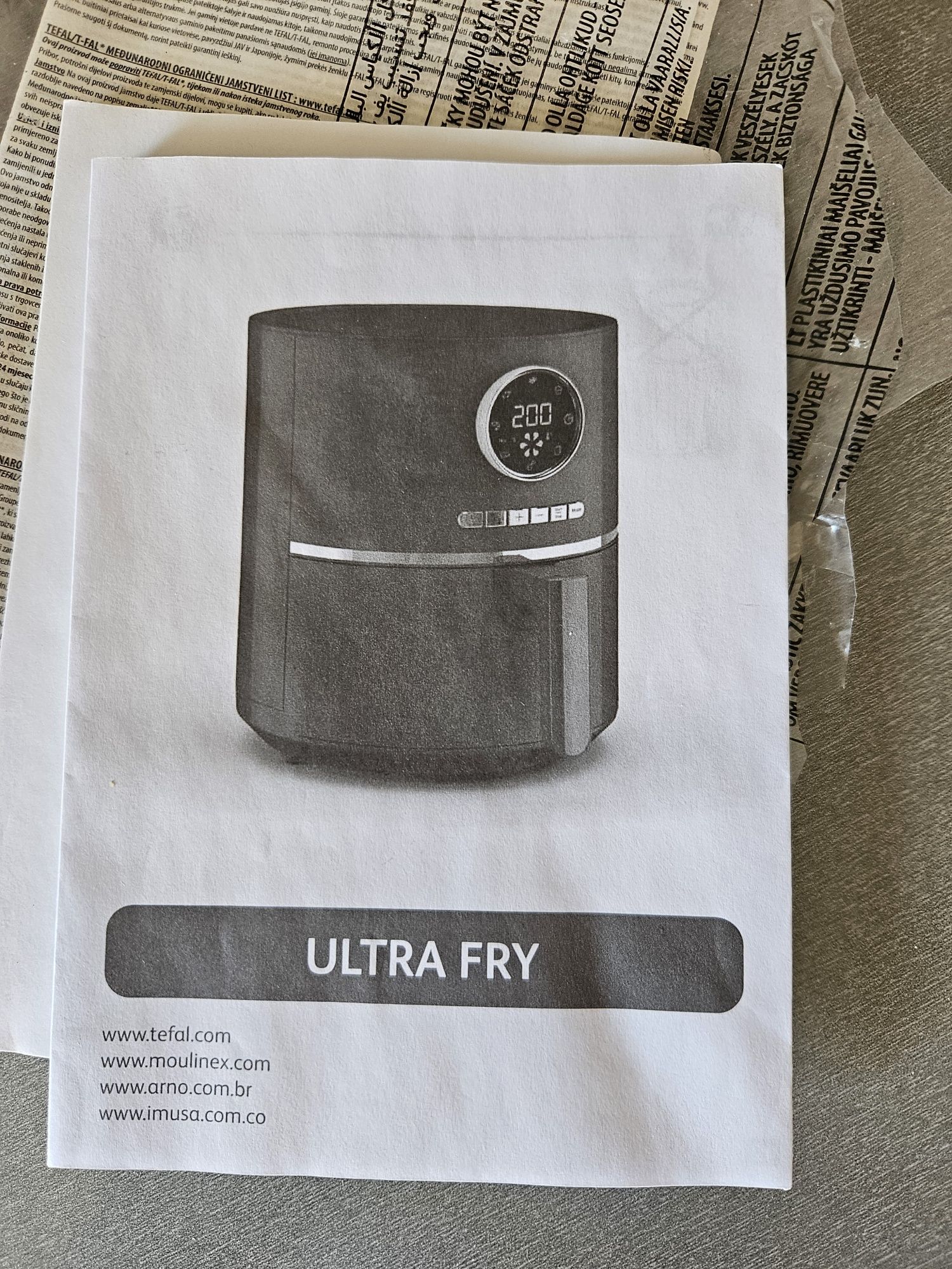 Уред за готвене с горещ въздух на  Tefal