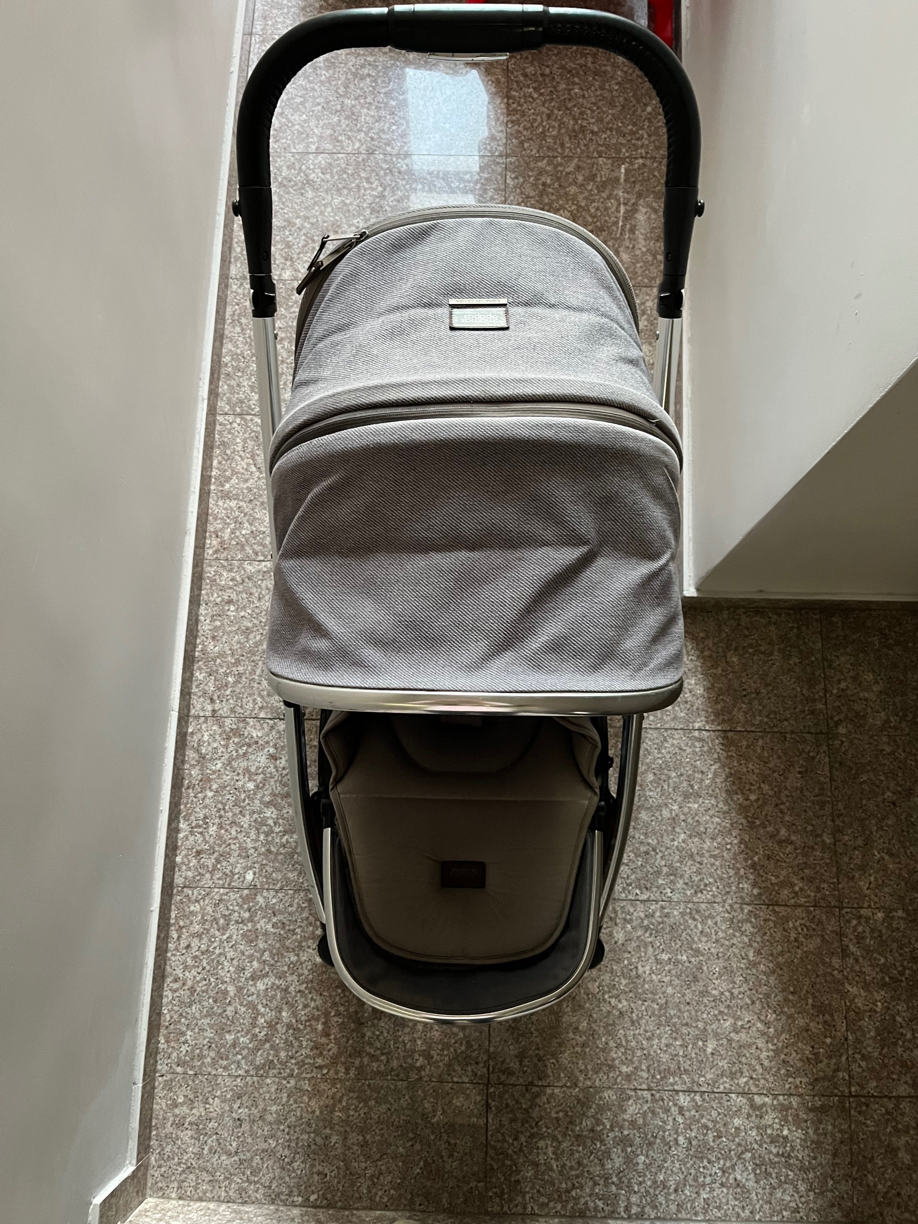 Бебешка Количка Mama&Papas Ocarro All-Terrain Pushchair - Woven Grey