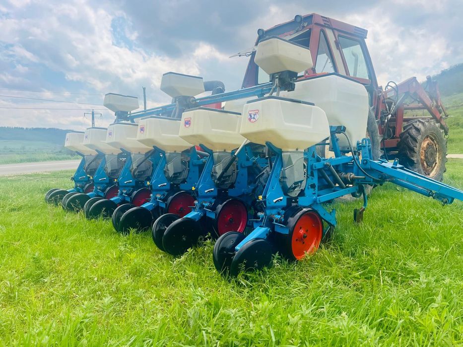 Semănătoare porumb pe discuri Monosem 6 rânduri fixa