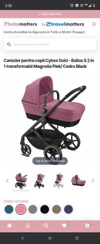 Cybex Balios S Magnolia pink