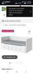 Vand pat HEMNES cu 3 sertare IKEA