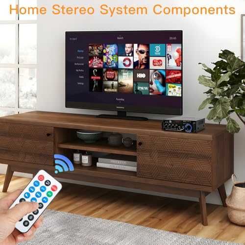 Нов Компактен Hi-Fi Bluetooth усилвател 2x60W с USB, SD и оптичен вход