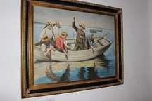 Tablou pictura pe panza pescari