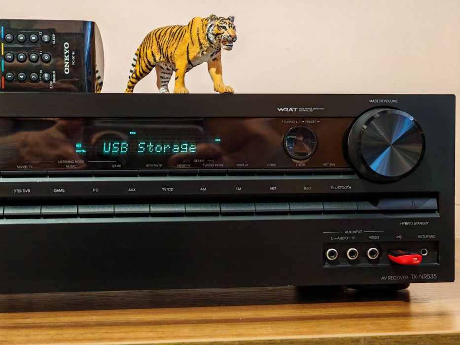 Onkyo TX-NR535. Piesă Hi-Fi superbă. Bluetooth, Wireless. Preț fix !