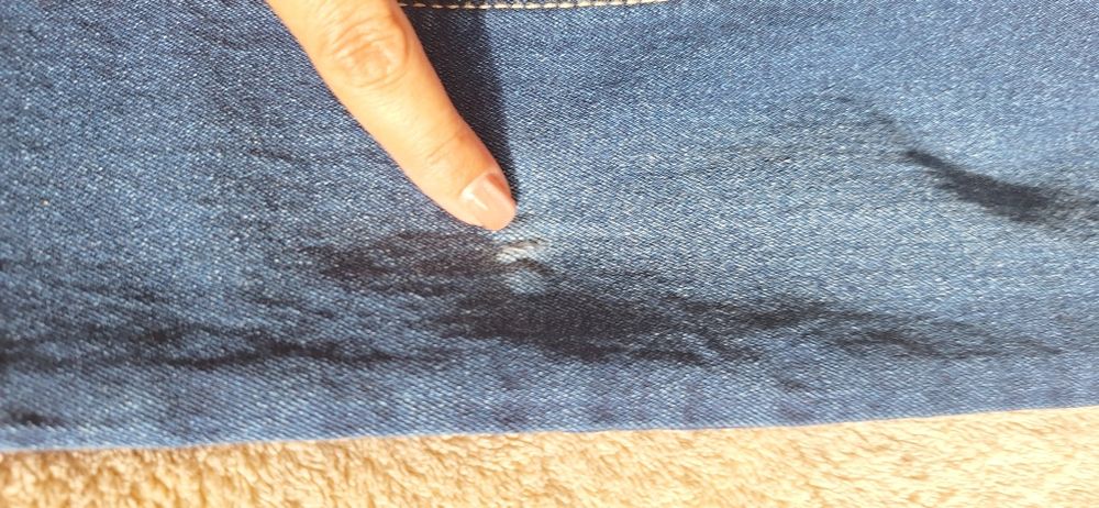 6-7г., 122см, детски дънки, тъмно сини, момиче, Name it