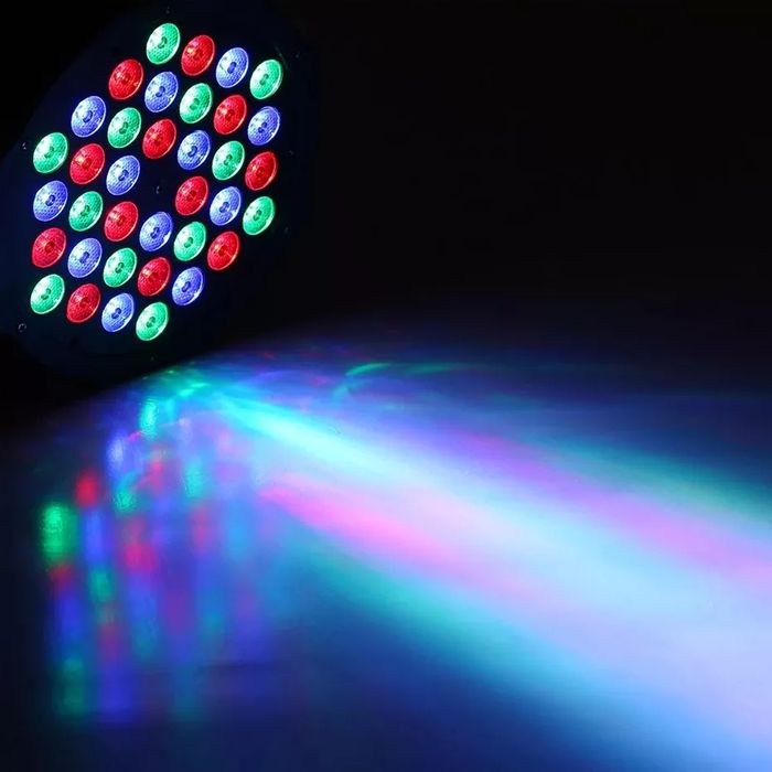 Proiector joc de lumini PAR Led, 36 leduri sau 54 leduri, RGB, DMX