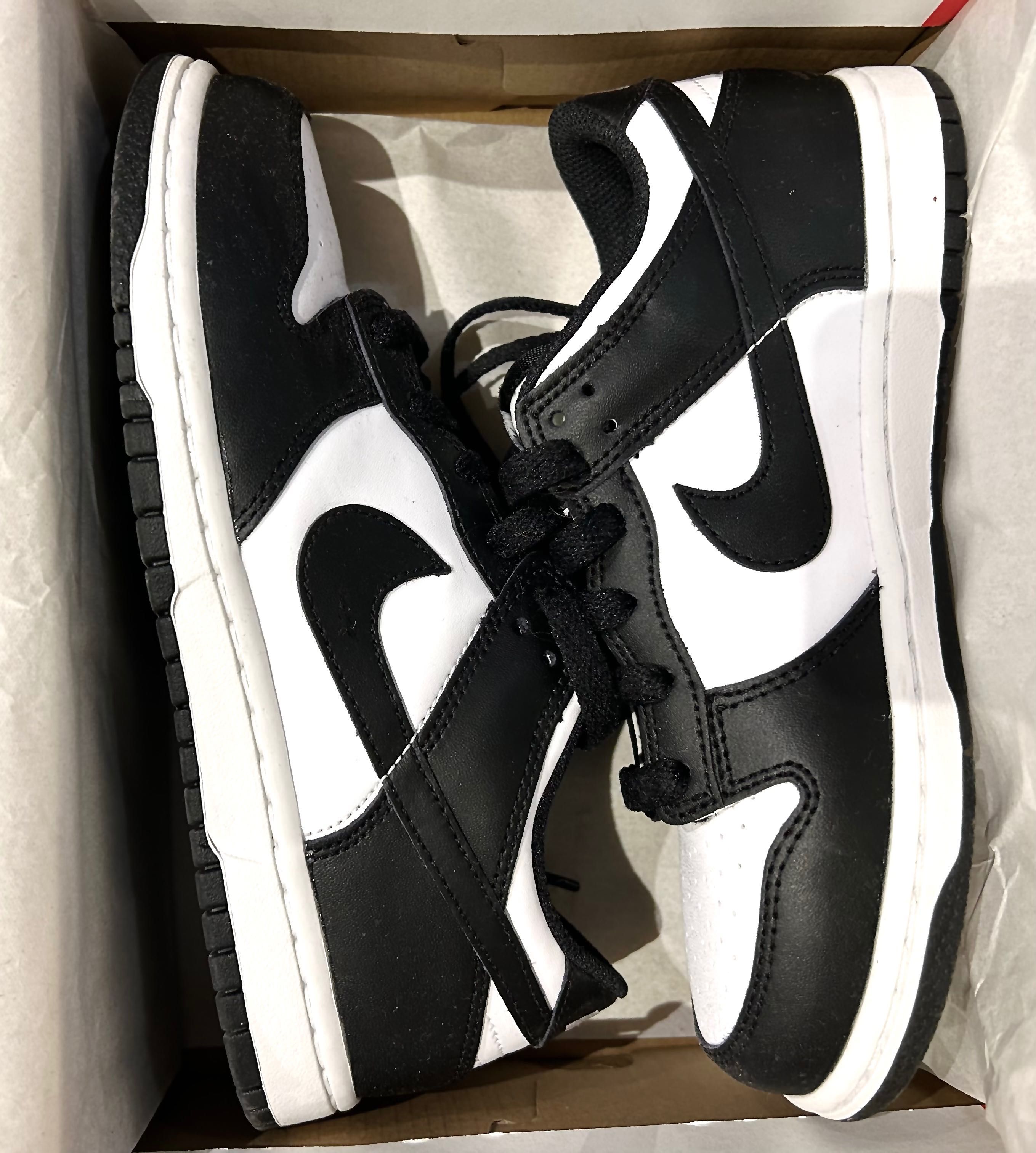 Nike Dunk Low Black and White