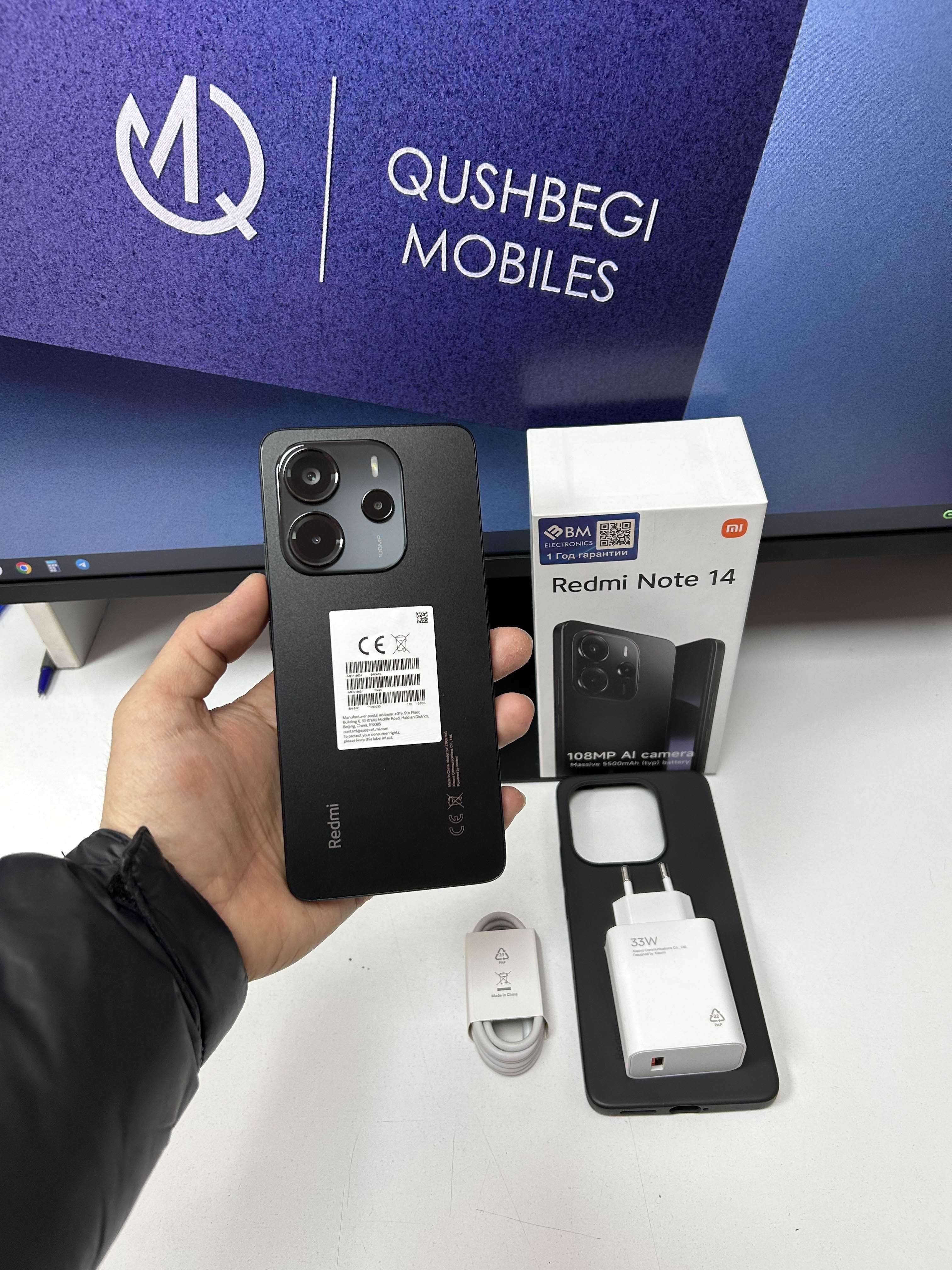 yangidek* Xiaomi Note 14 8gb ozu 128 xotira
