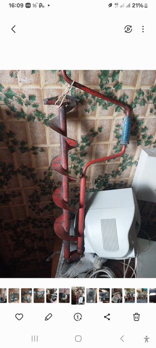 Ледобур в отличном состоянии