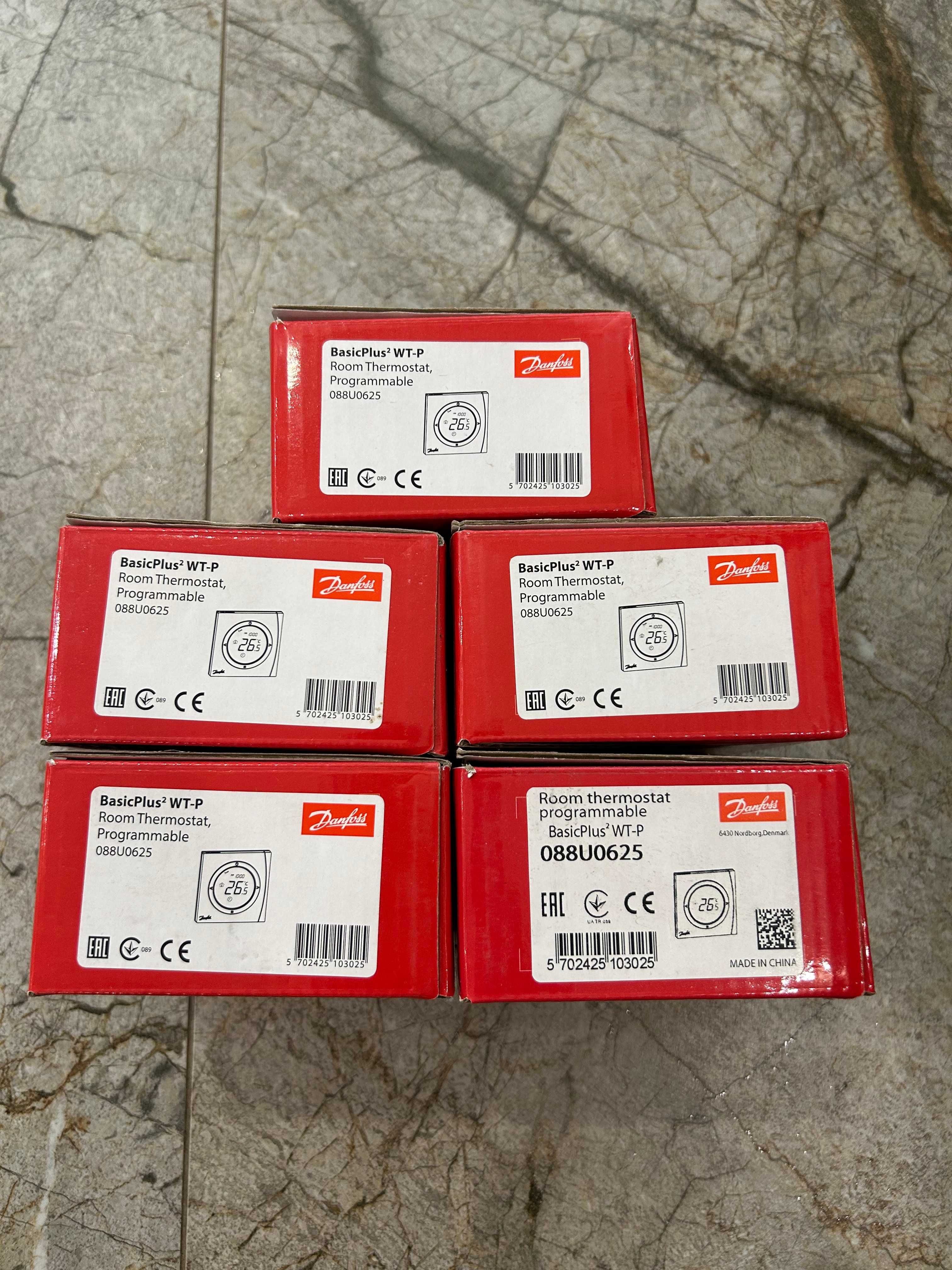 4бр. термостат DANFOSS Basic Plus2 WT-P 088U0625