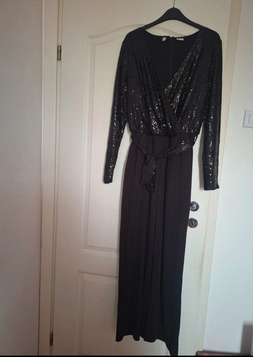 Salopeta cu paiete neagra