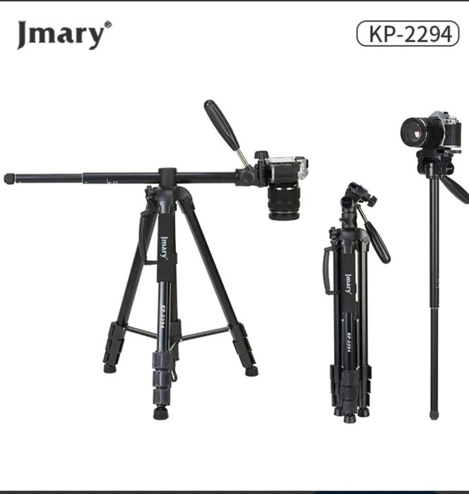 Штатив-трипод/монопод JMARY KP-2264, напольный, 54 - 176,5 см, черный