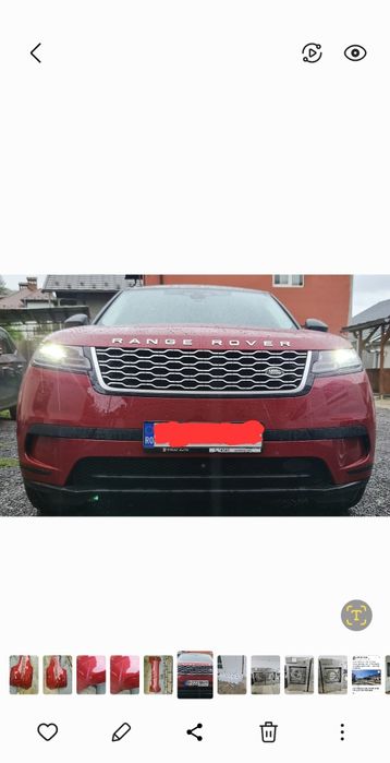Bara fata Land Rover Velar R-LINE
