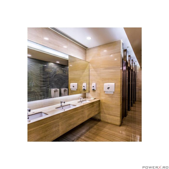 Dispenser servetele, prosoape hartie, alb, Sepio