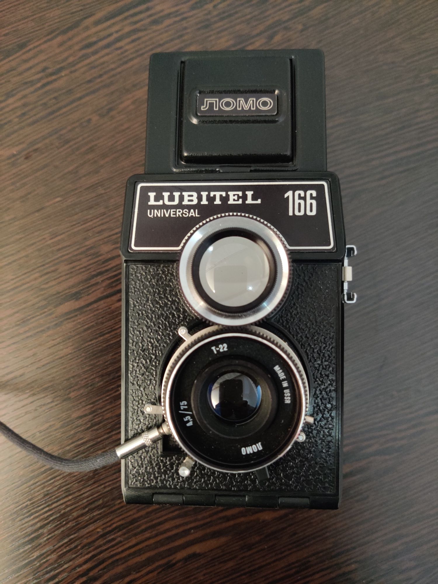 Широкоформатный фотоаппарат lubitel 166