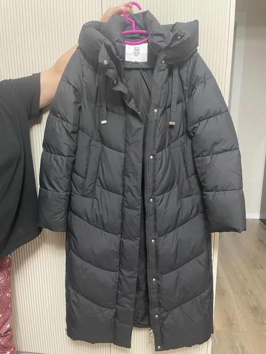 Пуховик новый теплый размер 44