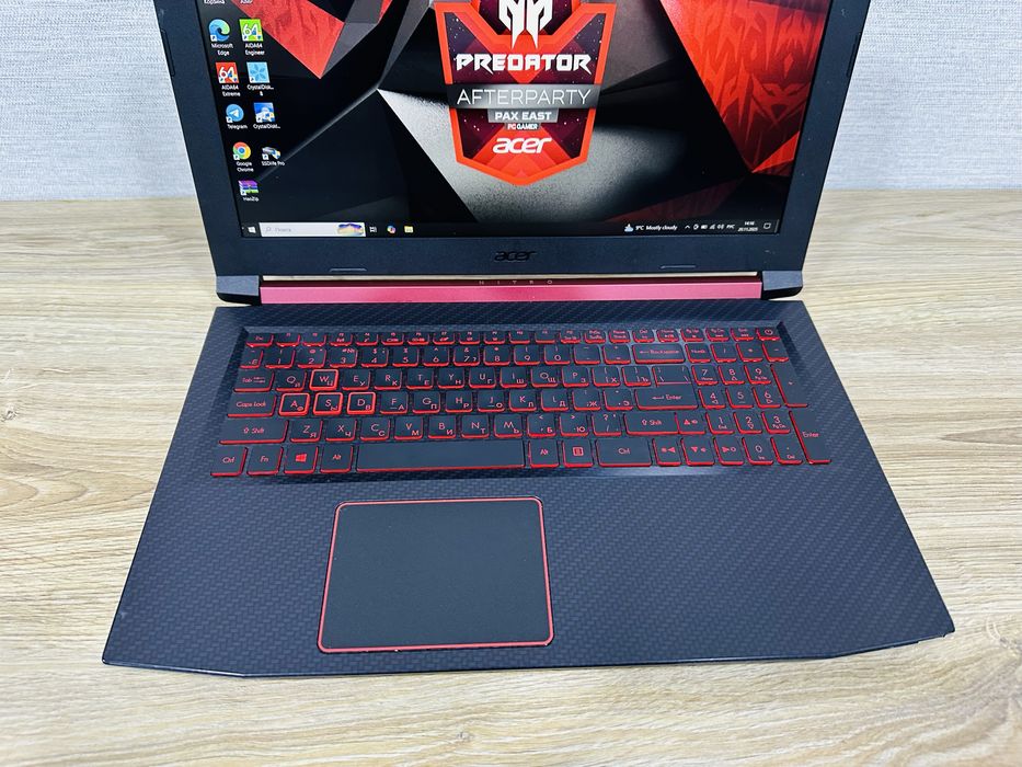 ACER Nitro Ryzen 7 Мощный, Геймерский ноутбук для Игр и Программ