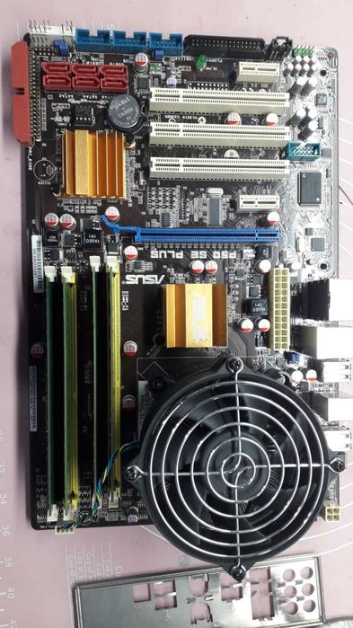 Kit placa de baza ASUS P5Q SE PLUS +CPU Xeon X5460 3.16GHz+ 4GRAM