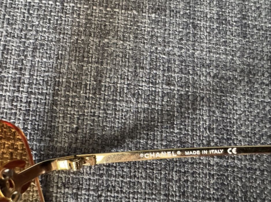 Ochelari chanel 4017-D c.125/56 62 17 120 coco mark gradient orange