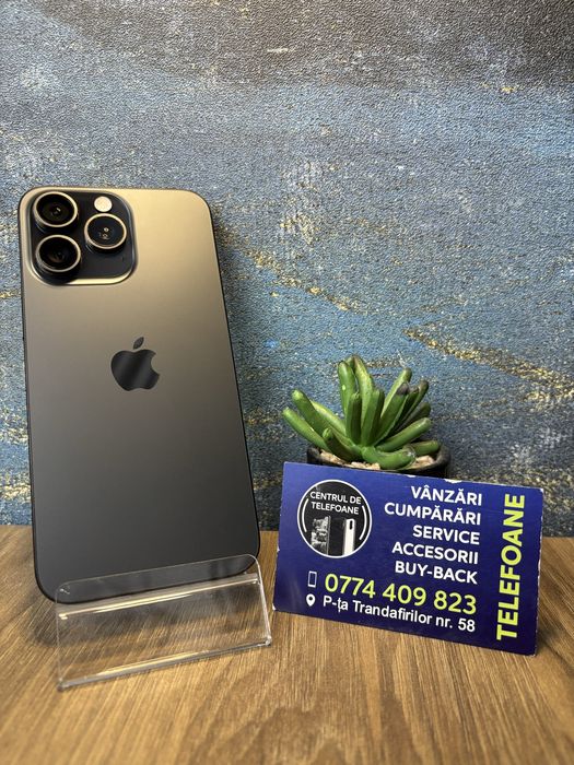 Iphone 15 Pro Max/256Gb/Garantie 2Ani Centrul De Telefoane/Rate