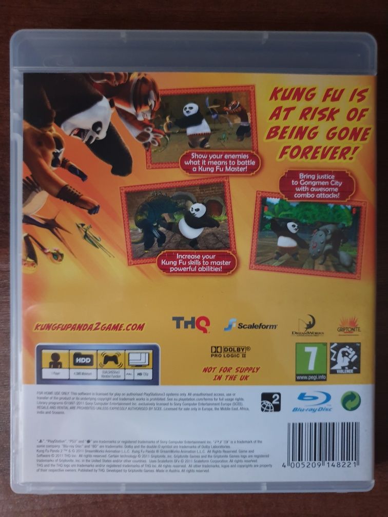 DreamWorks Kung-Fu Panda 2 PS3/Playstation 3