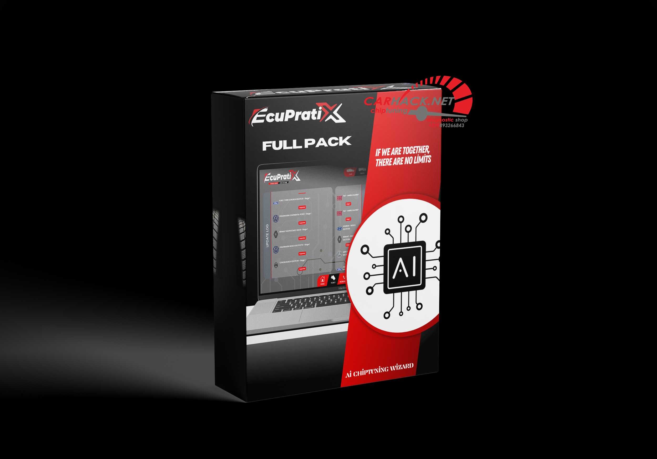 Тунинг Софтуер - ECUPRATIX FULL PACK – оригинален неограничени проекти