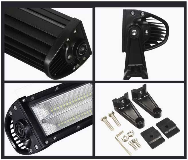 СУПЕР МОЩЕН Led Bar извит 105 См 696W 7D 12V 24V