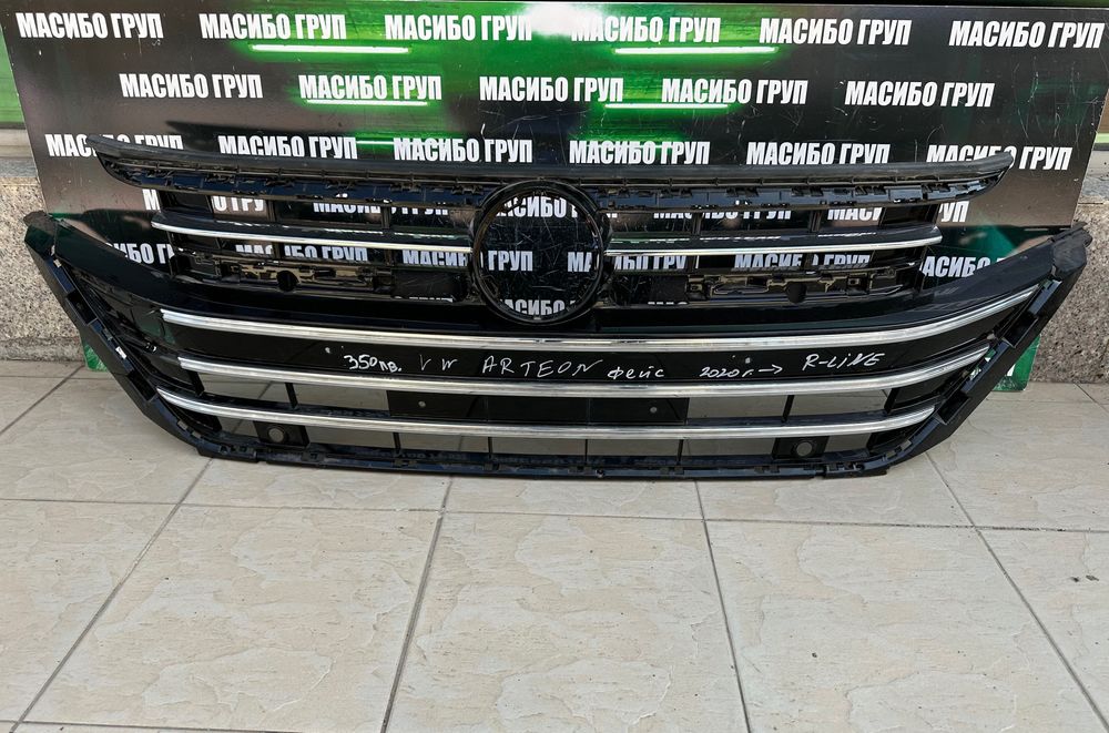 Решетка предна решетки за Фолксваген Vw Arteon фейс Touareg Vw Crafter