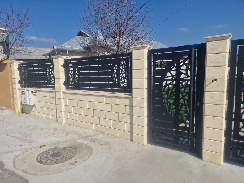 Garduri porti balustrada  tabla debitata laser