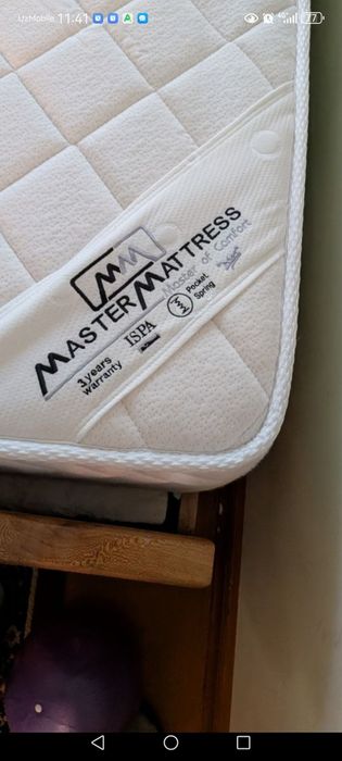 Матрас 190x120 почти новый  Master mattress