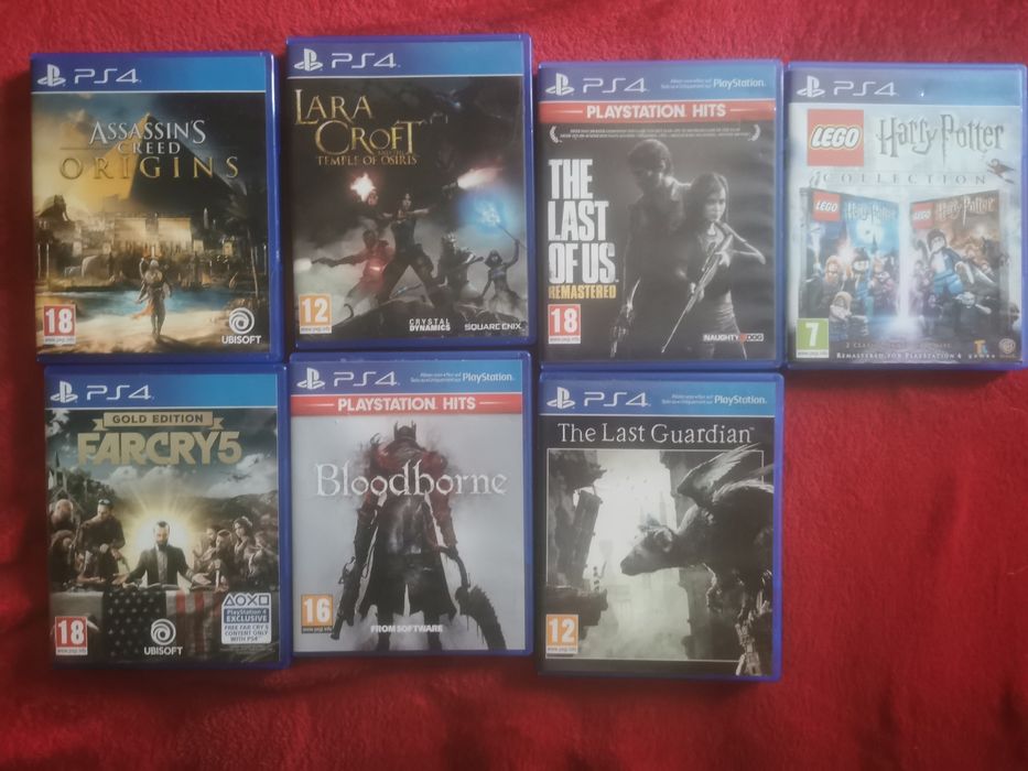 Jocuri ps 4 noi nefolosite