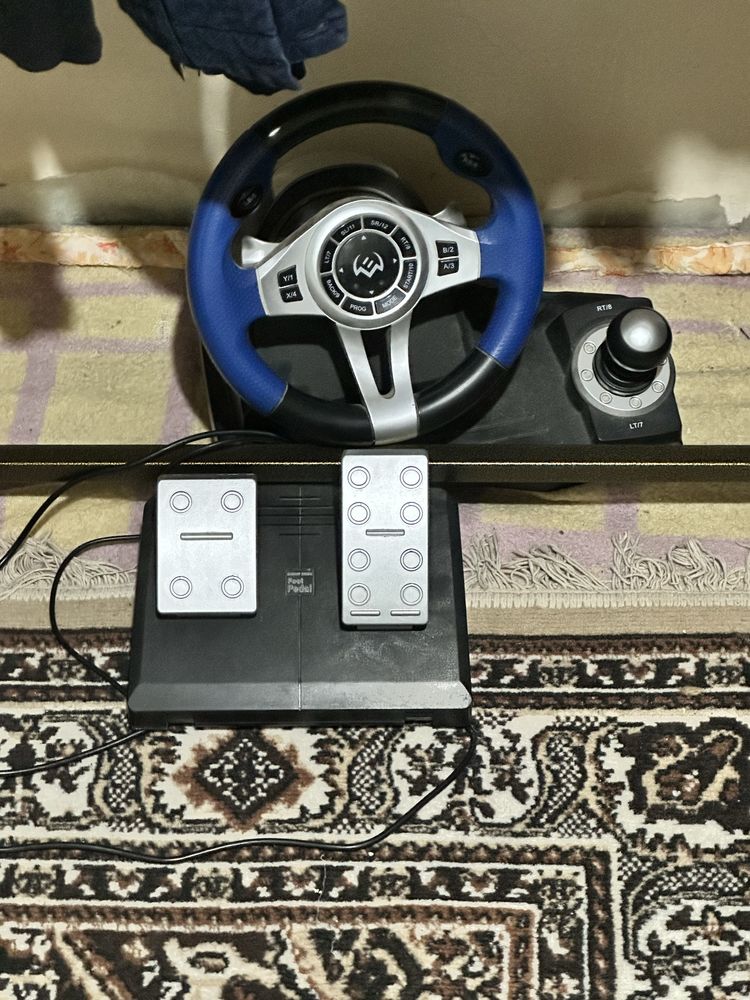 Игравой руль для пк и пс Sven gc W-600