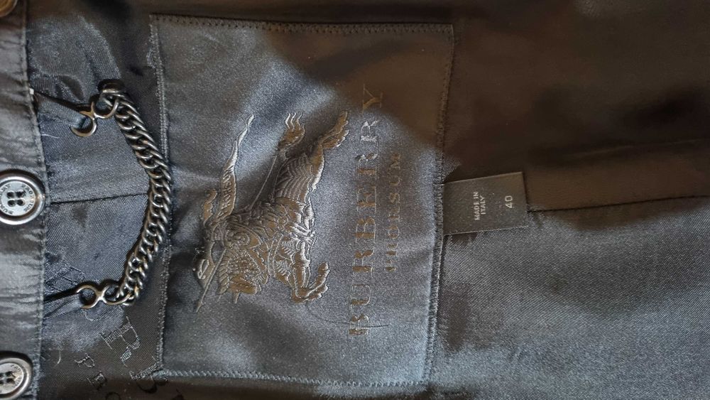 Palton Burberry original Alpaca