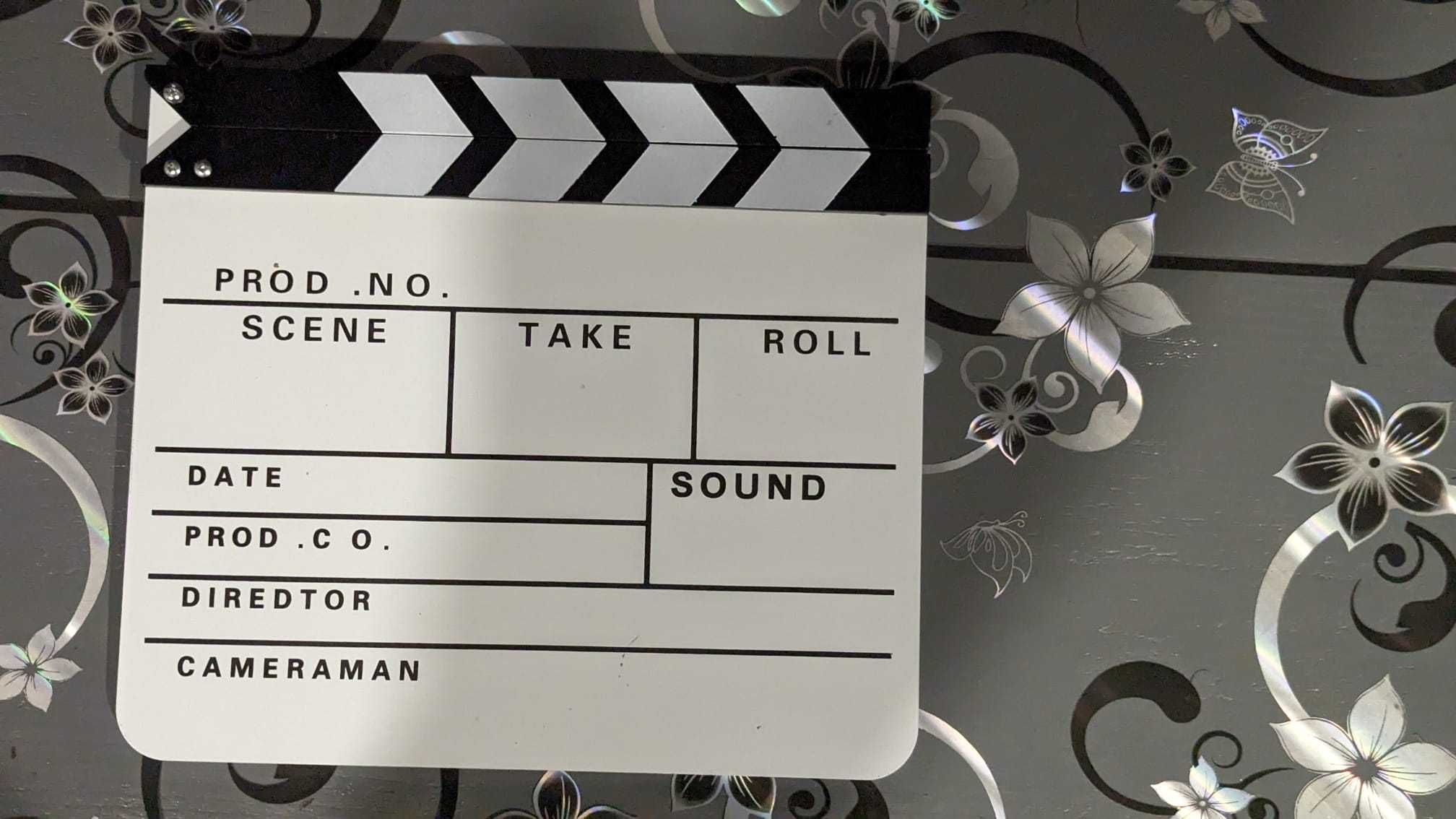 Clapperboard film