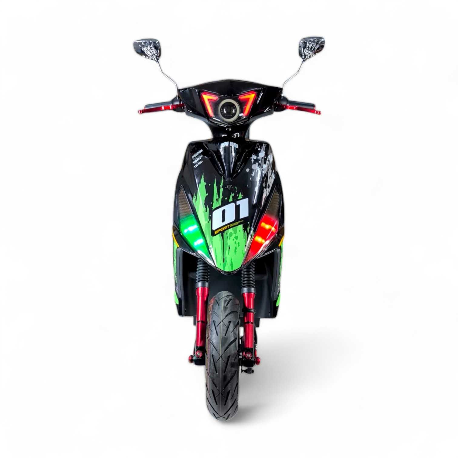 Eлектрически скутер Saige SG Racing 3000W Green Shark