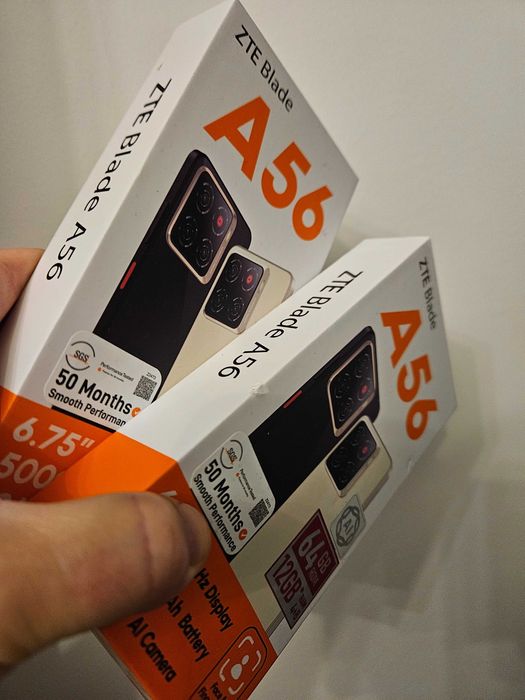 Zte blade A56, 128gb, nou la cutie.