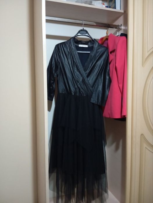 Чёрное вечерное платье!