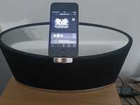 Bowers Wilkins zeppelin mini, boxa amplificata, auxiliar in, dock ipod