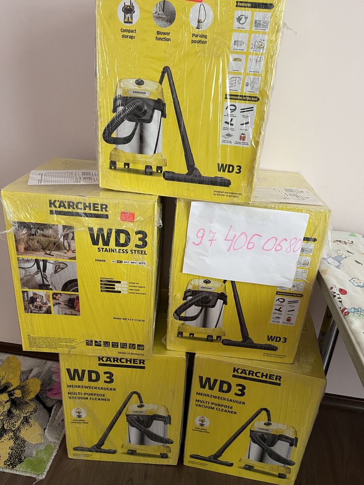 Karcher wd3 Пылесос