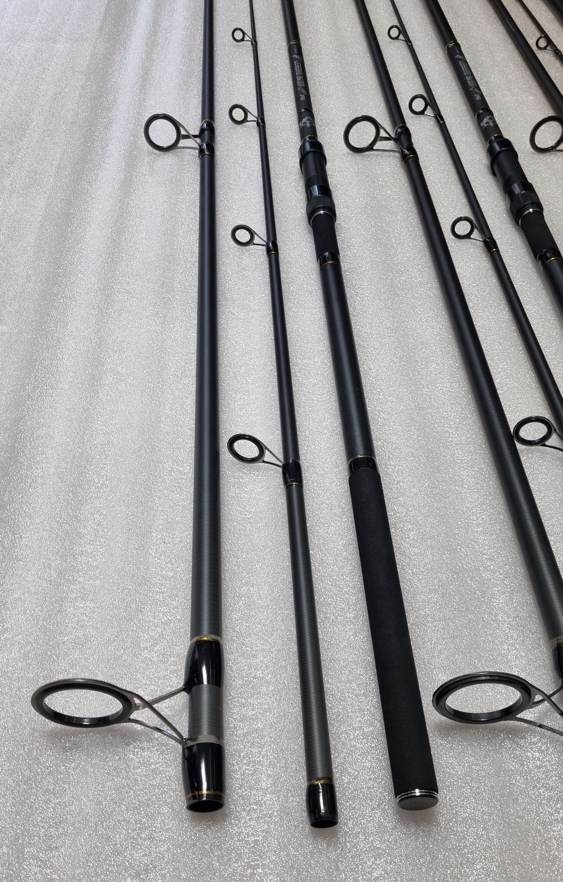 SET 4 Lansete FL LEGEND CARP 3.90 m 3.75 Lbs 3 tronsoane Model nou
