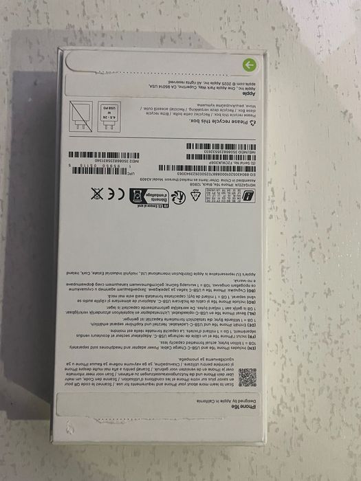 iPhone 16e 128g nou